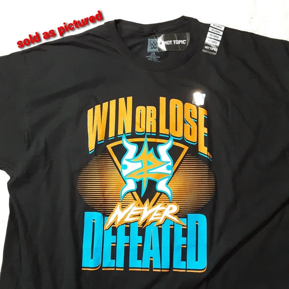 WWE Zack Ryder & Curt Hawkins Never Defeated Shirt - Picture 4 of 5